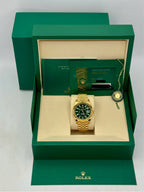 2025 Rolex Sky-Dweller 42mm 336938 Yellow Gold Jubilee Green Dial