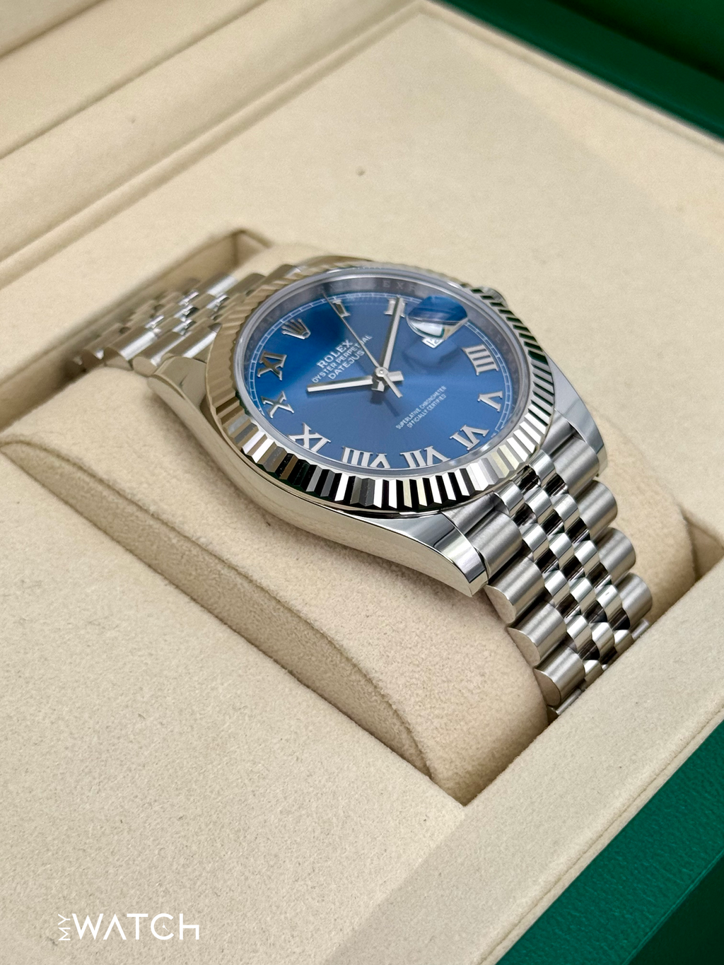 NEW 2026 Rolex Datejust 41mm 126334 Jubilee Azzurro-Blue Dial