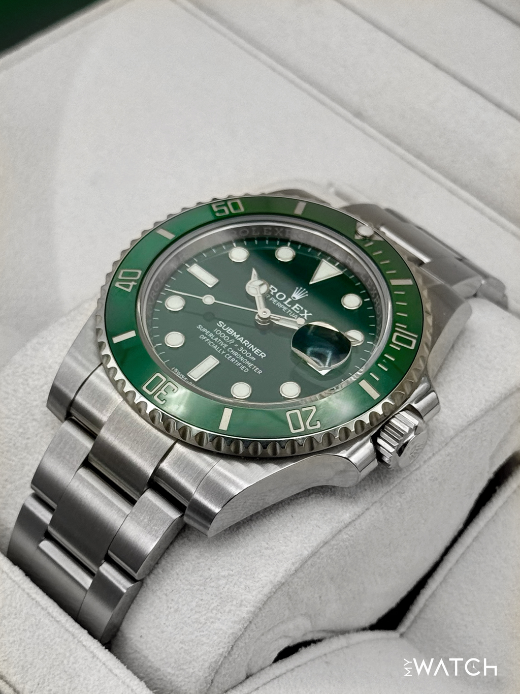 2020 Rolex Submariner “Hulk” 40mm 116610LV Green Dial "UNICORN"