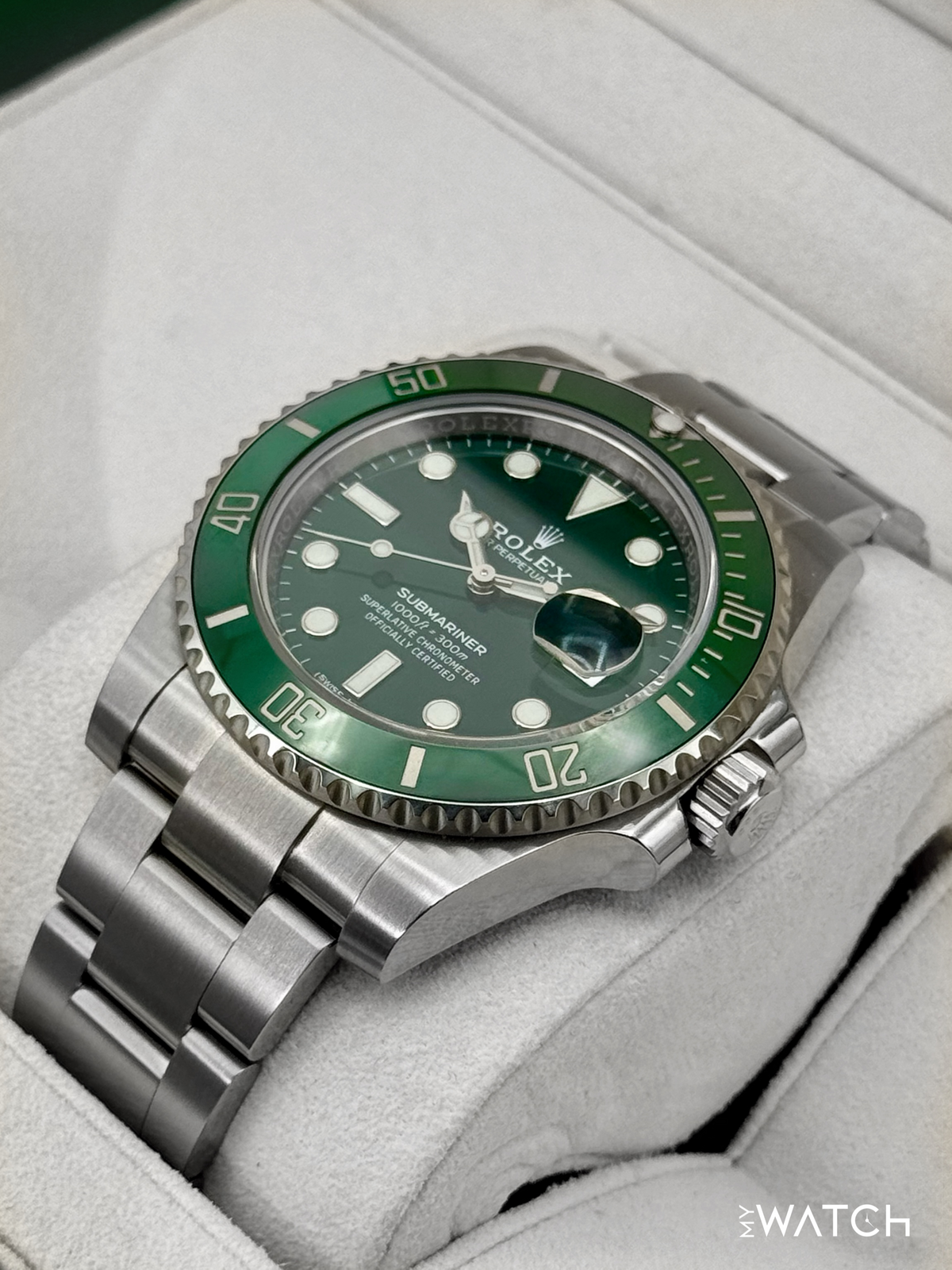 2020 Rolex Submariner “Hulk” 40mm 116610LV Green Dial "UNICORN"