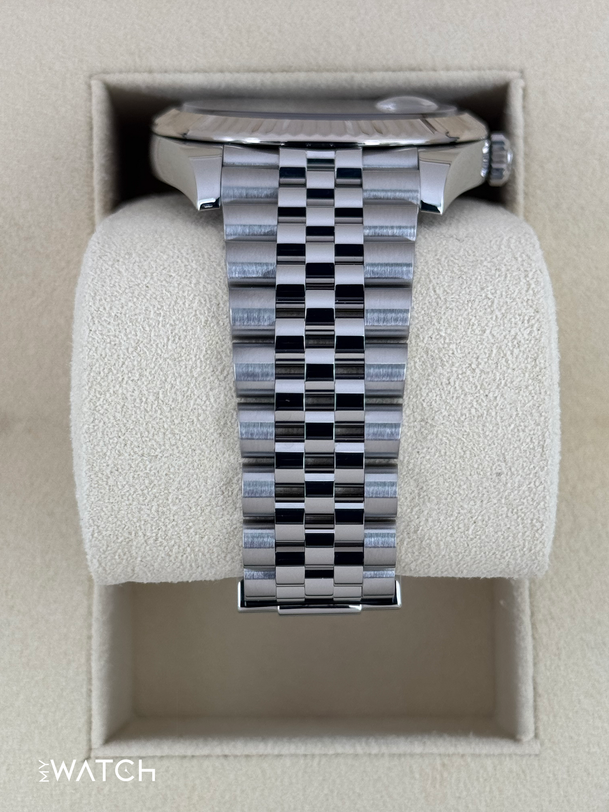 2021 Rolex Datejust 41mm 126334 Stainless Steel Jubilee White Dial