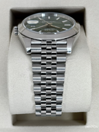 NEW 2026 Rolex Datejust 41mm 126300 Stainless Steel Jubilee Green Dial
