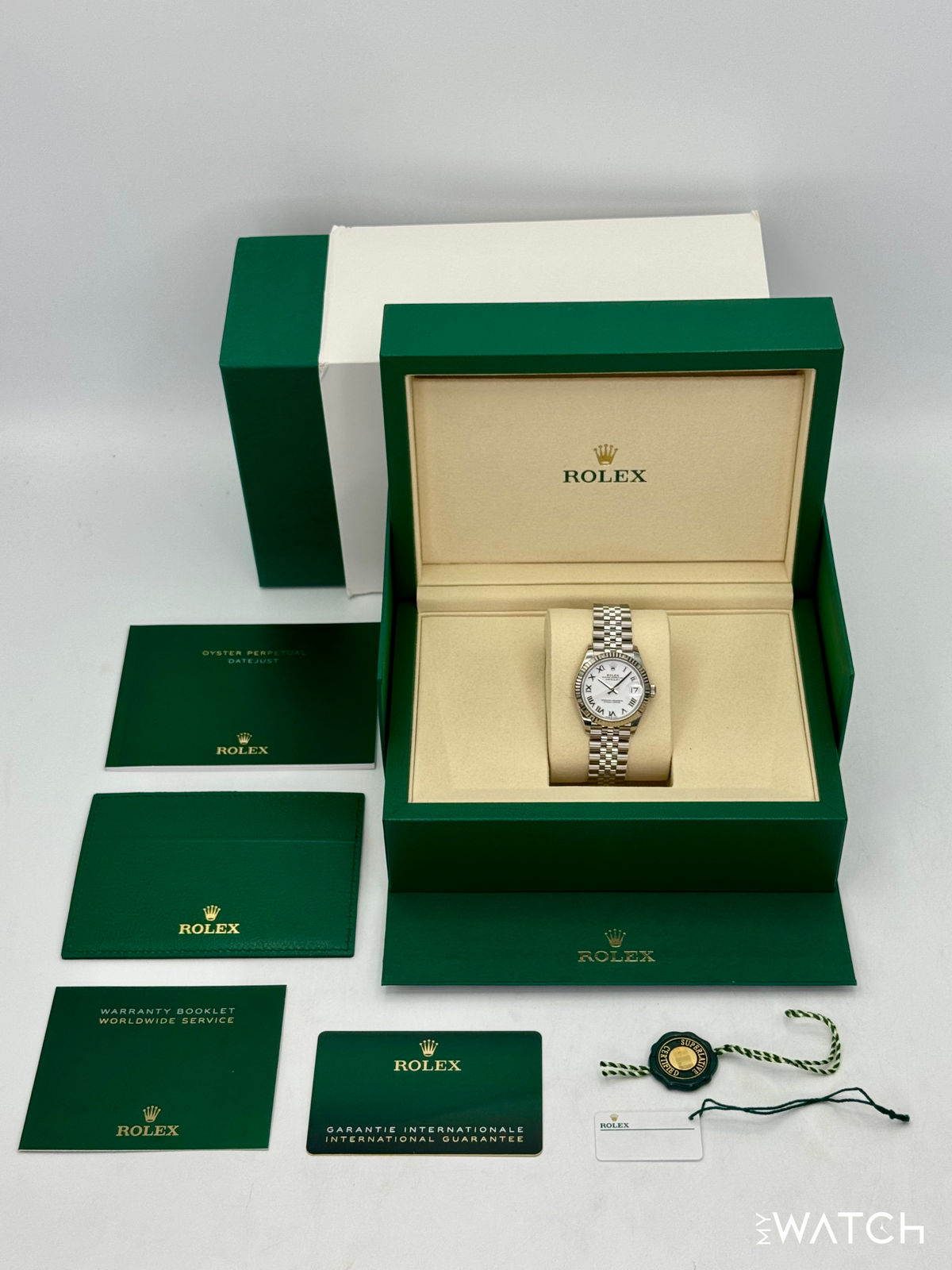 NEW 2026 Rolex Datejust 31mm 278274 Stainless Steel Jubilee White Dial