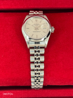 2002 Rolex Lady Datejust 26mm 79160 Stainless Steel Jubilee Silver Dial