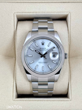NEW 2025 Rolex Datejust 41mm 126300 Stainless Steel Oyster Silver Dial