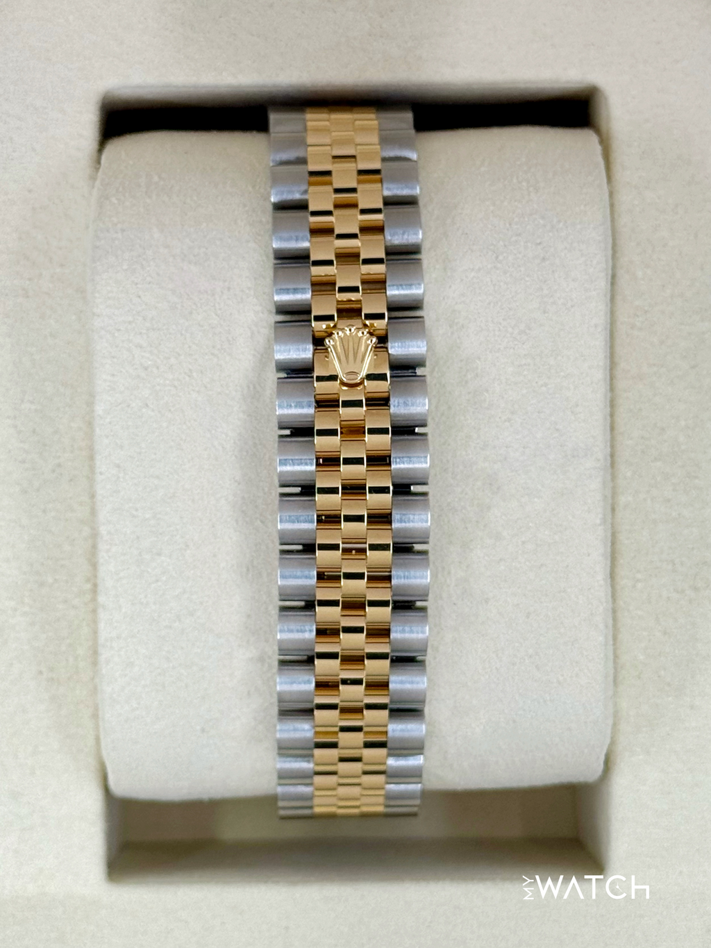 NEW 2025 Rolex Ladies Datejust 31mm 278273 Two-Tone Jubilee Green Dial