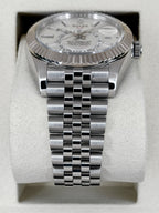2026 Rolex Sky-Dweller 42mm 336934 Stainless Steel Jubilee White Dial