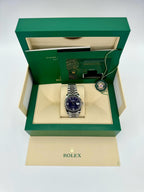 NEW 2025 Rolex Datejust 36mm 126234 Stainless Steel Jubilee Purple Dial