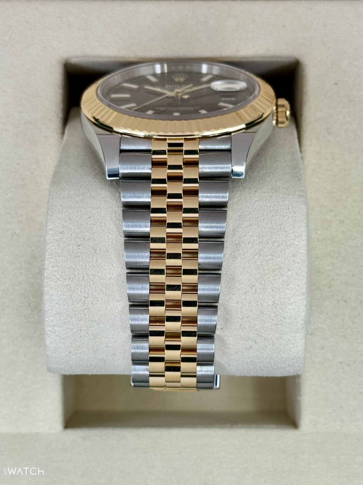NEW 2025 Rolex Datejust 41mm 126333 Two-Tone Jubilee Black Dial (STICKERED)