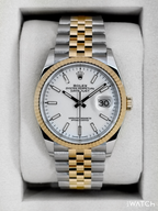 NEW 2026 Rolex Datejust 36mm 126233 Two-Tone Jubilee White Dial