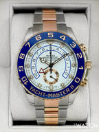 Rolex Yacht-Master II 44mm 116681 Two-Tone White Dial