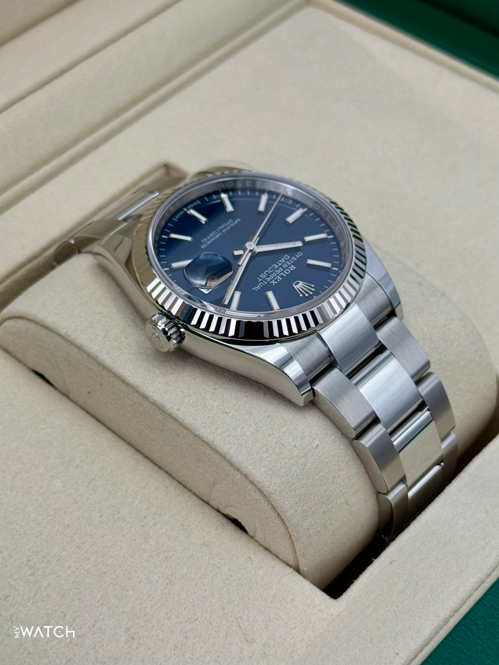 NEW 2025 Rolex Datejust 36mm 126234 Stainless Steel Oyster Blue Dial