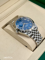 NEW 2026 Rolex Datejust 41mm 126334 Jubilee Azzurro-Blue Dial