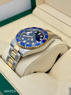 2017 Rolex Submariner "Bluesy" 40mm 116613LB Two-Tone Blue Dial