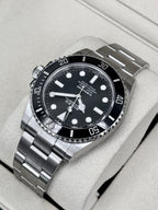 2025 Rolex Submariner 41mm 124060 Stainless Steel Black Dial