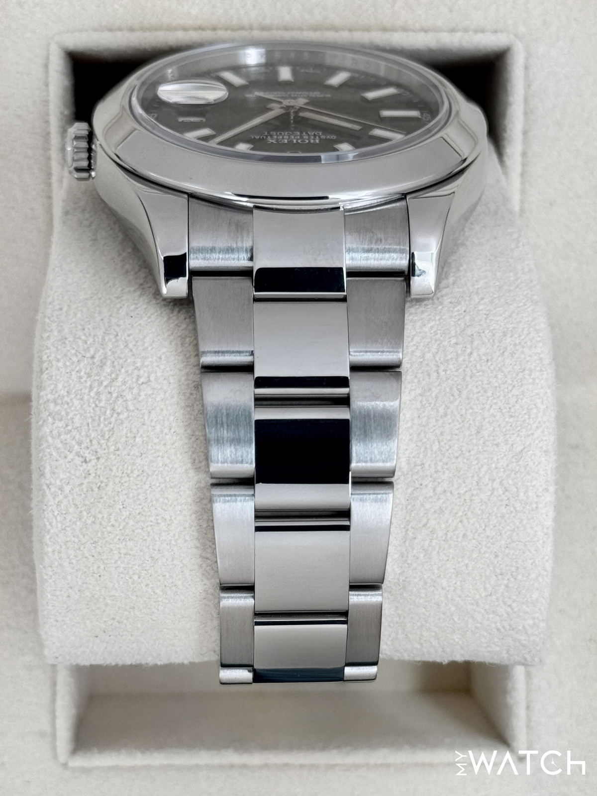 2014 Rolex Datejust II 41mm 116300 Stainless Steel Oyster Black Dial