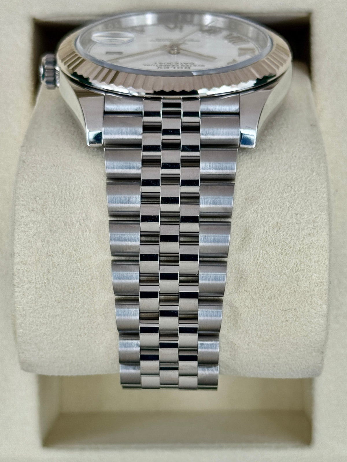 NEW 2026 Rolex Datejust 41mm 126334 Stainless Steel Jubilee White Roman Numeral Dial