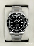 NEW 2025 Rolex Submariner 41mm 124060 Stainless Steel Black Dial (STICKERED)
