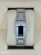 2022 Rolex Datejust 41mm 126334 Stainless Steel Oyster Rhodium Diamond Dial