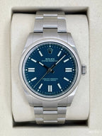 NEW 2026 Rolex Oyster Perpetual 41mm 134300 Med Blue Dial