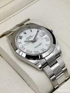 NEW 2026 Rolex Datejust 41mm 126300 Stainless Steel Oyster White Roman Numeral Dial