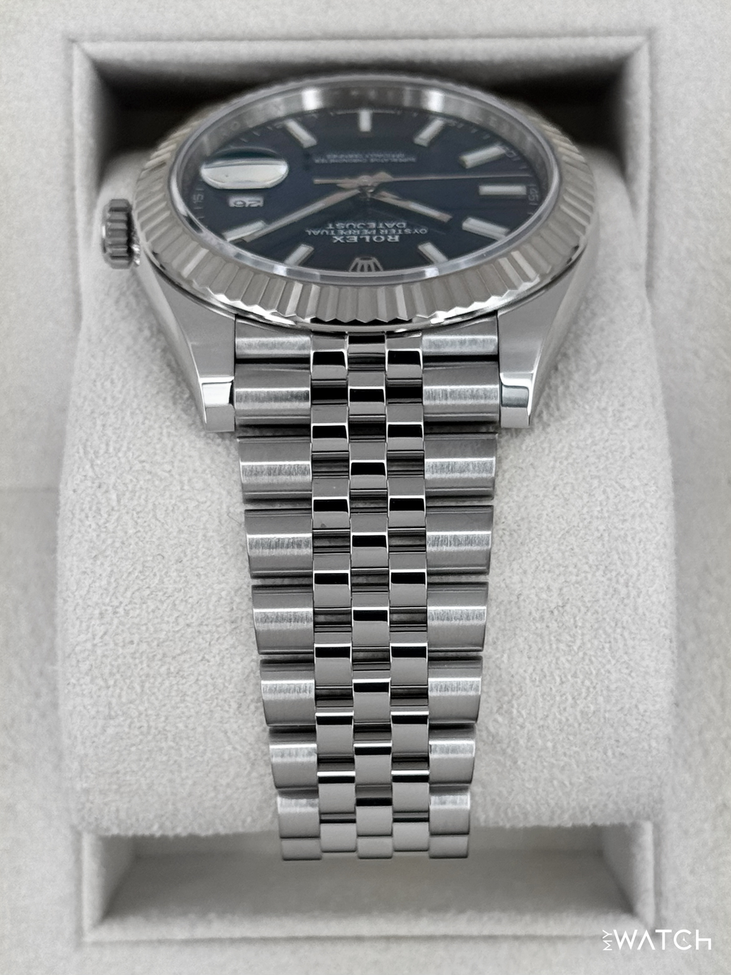 2019 Rolex Datejust 41mm 126334 Stainless Steel Jubilee Blue Dial