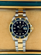 1991 Rolex Submariner 40mm 16613LN Two-Tone Black Dial