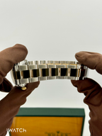 1972 Rolex Datejust 36mm 1601 Two-Tone Oyster Mother of Pearl Diamond Dial