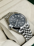 2023 Rolex Datejust 41mm 126300 Stainless Steel Jubilee Rhodium Dial