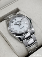 NEW 2026 Rolex Datejust 36mm 126234 Stainless Steel Oyster White Dial