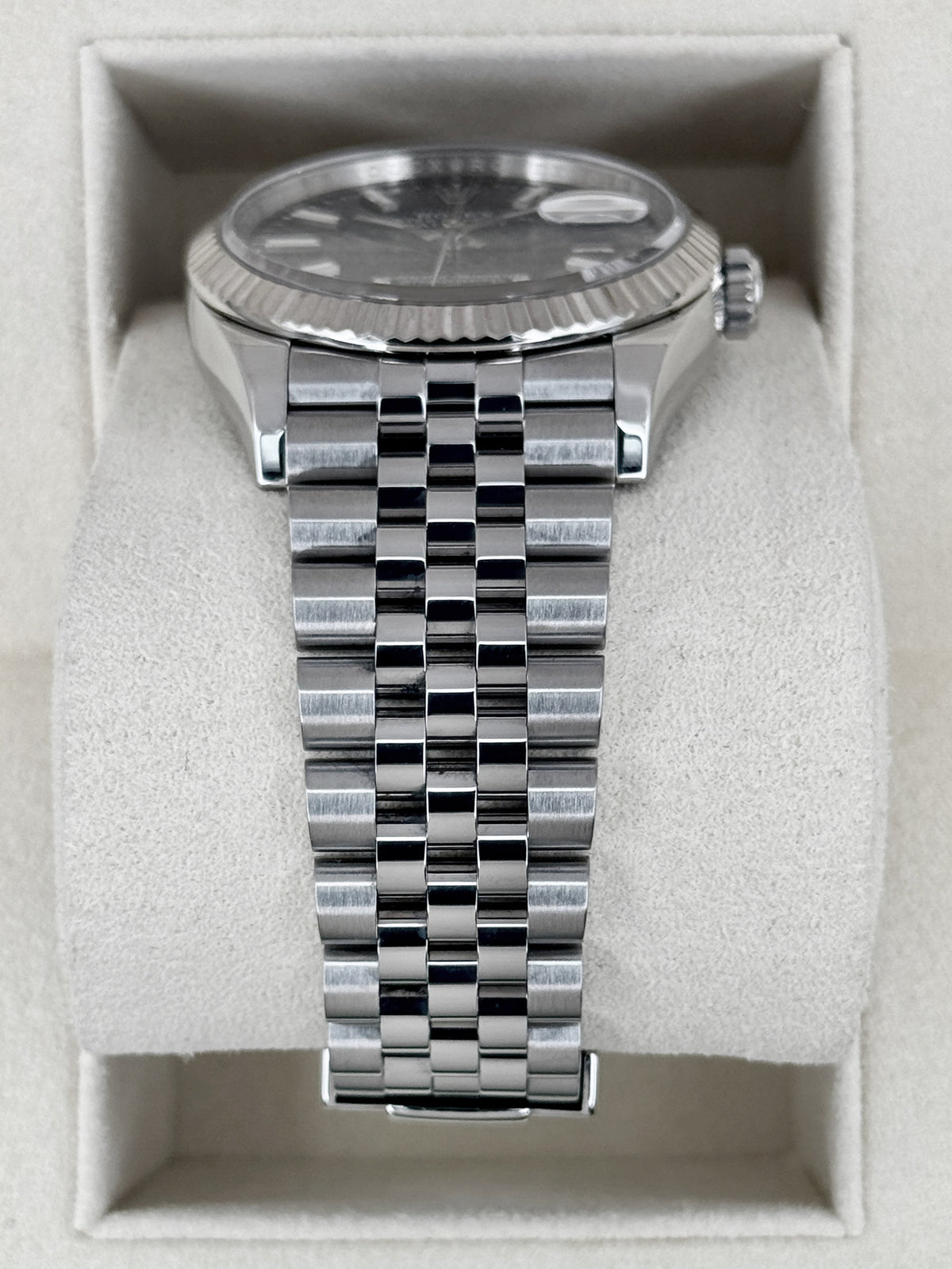 2019 Rolex Datejust 36mm 126234 Stainless Steel Jubilee Black Dial
