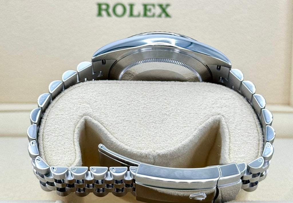2023 Rolex Datejust 41mm 126334 Stainless Steel Jubilee Wimbledon Dial