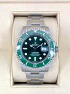 NEW OLD STOCK 2020 Rolex Submariner “Hulk” 40mm 116610LV Green Dial (STICKERED)