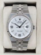 2026 Rolex Land-Dweller 40mm 127334 Stainless Steel Jubilee White Dial