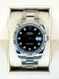 NEW 2025 Rolex Datejust 41mm 126334 Oyster Black Diamond Dial