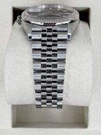 NEW 2026 Rolex Datejust 36mm 126234 Stainless Steel Jubilee Black Dial (STICKERED)
