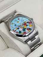 2024 Rolex Oyster Perpetual 41mm 124300 Celebration Dial