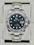 2023 Rolex Yacht-Master 40mm 126622 Stainless Steel Rhodium Dial