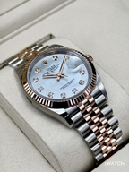 NEW 2026 Rolex Datejust 36mm 126231 Two-Tone MOP Diamond Dial (STICKERED)