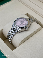 NEW 2025 Rolex Lady Datejust 28mm 279174 Stainless Steel Jubilee Pink Dial