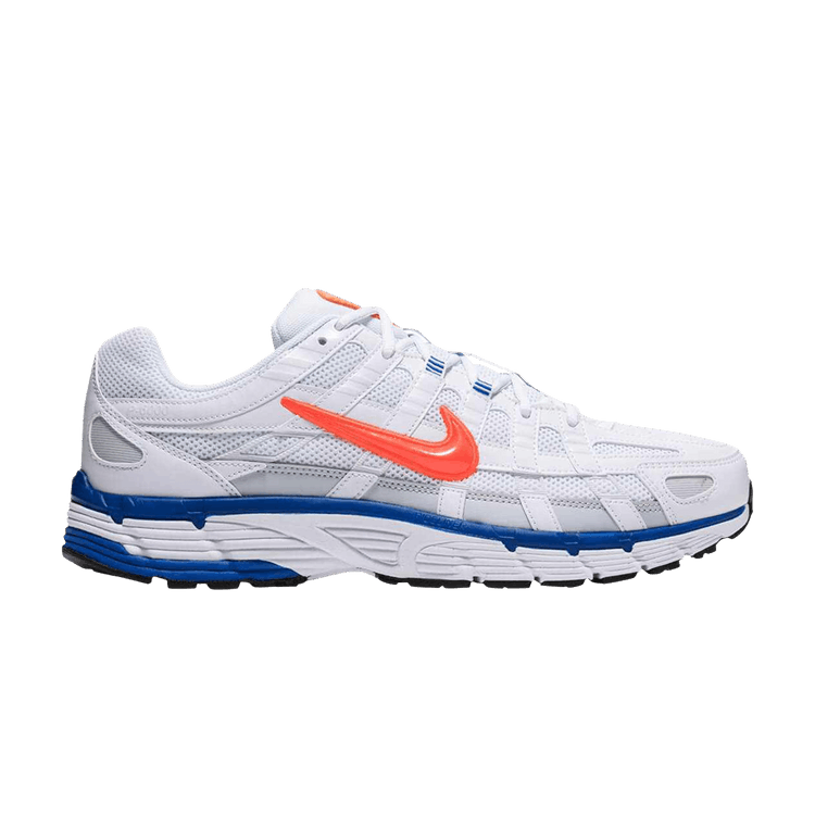 Nike P-6000 White Crimson Racer Blue