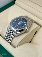2023 Rolex Datejust 41mm 126300 Stainless Steel Jubilee Blue Dial