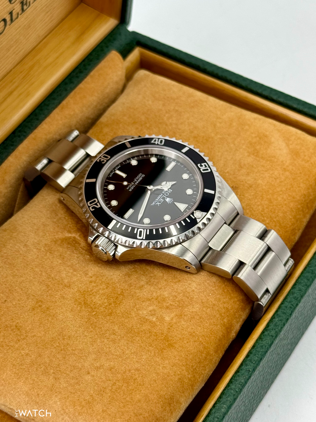2001 Rolex Submariner 40mm 14060M Stainless Steel Two-Liner Black Dial