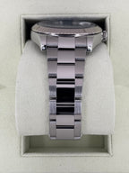 2010 Rolex Datejust II 41mm 116334 Stainless Steel Oyster Blue Dial