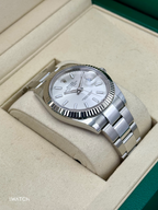 2025 Rolex Datejust 41mm 126334 Stainless Steel Oyster Silver Dial