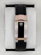 2025 CPO Rolex Sky-Dweller 42mm 326235 Rose Gold Oysterflex Chocolate Dial (CPO)
