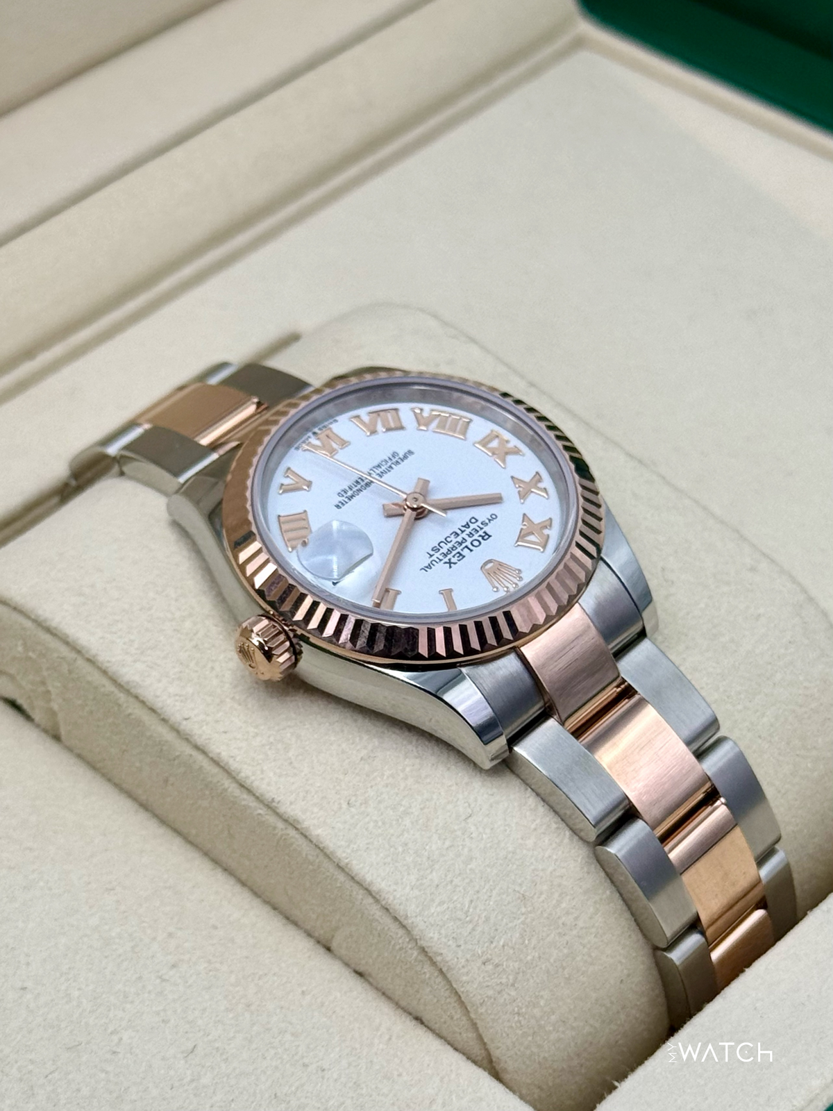 NEW 2025 Rolex Ladies Datejust 31mm 278271 Two-Tone Oyster White Dial