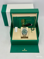 NEW 2026 Rolex Datejust 41mm 126300 Stainless Steel Oyster Green Dial