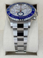 2022 Rolex Yacht-Master II 44mm 116680 Stainless Steel White Dial