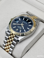 2025 Rolex Datejust 41mm 126333 Two-Tone Jubilee Black Dial
